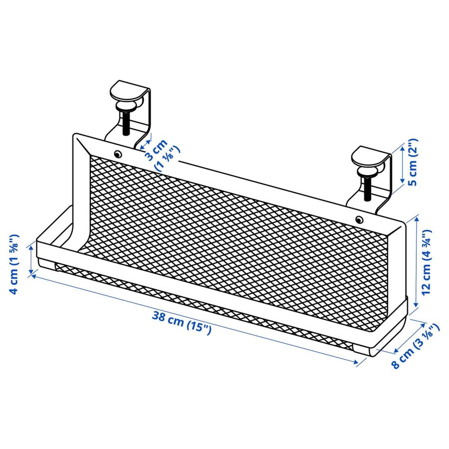 [IKEA/イケア/通販]FORSASONG フォルセソングケーブル用収納トレイ, ホワイト,38 cm[B](80573189) |  | 07