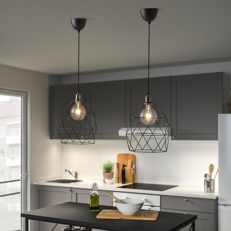 [IKEA/イケア/通販]BRUNSTA ブルンスタ ペンダントランプシェード, ブラック, 30 cm[C](80579775) |  | 02