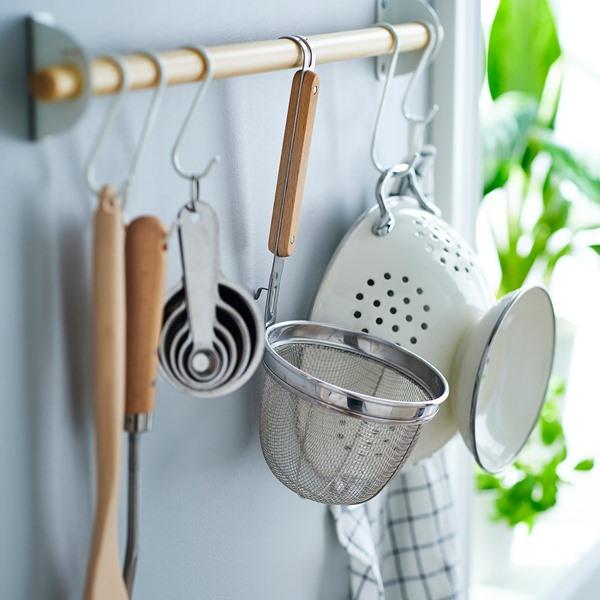 [IKEA/イケア/通販]VARDAGEN ヴァルダーゲンヌードルストレーナー, ステンレススチール/ビーチ,30 cm[B](80581504) |  | 04
