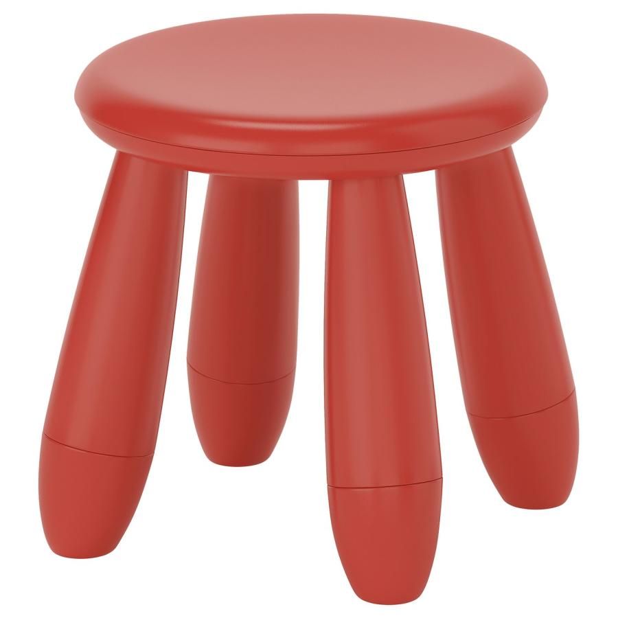 [IKEA/イケア/通販]MAMMUT マンムット 子ども用スツール, 室内/屋外用/レッド[B](80581981) | 