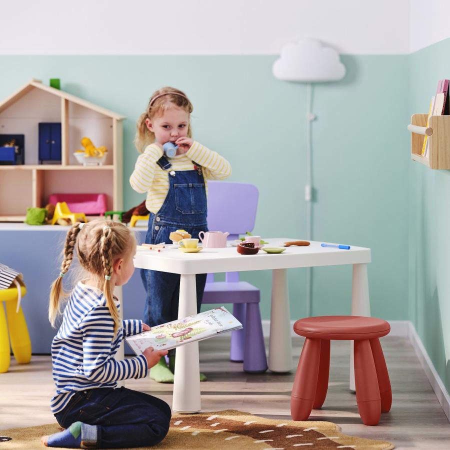 [IKEA/イケア/通販]MAMMUT マンムット 子ども用スツール, 室内/屋外用/レッド[B](80581981) |  | 01