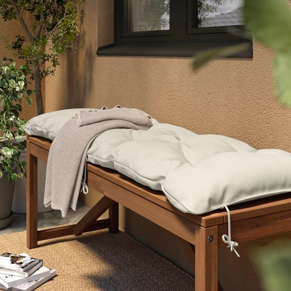 [IKEA/イケア/通販]KUDDARNA クッダルナベンチ用クッション 屋外用, ライトグレーベージュ,120x40 cm[G](80584178) |  | 02