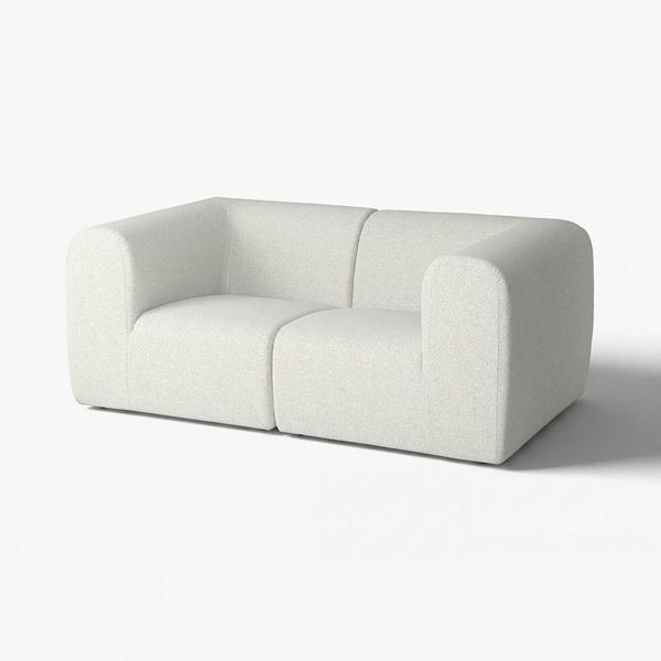 [IKEA/イケア/通販]STOCKHOLM 2025 ストックホルム 20252人掛けソファ, ジュールモ グレー/ホワイト[LL](80586120) | 
