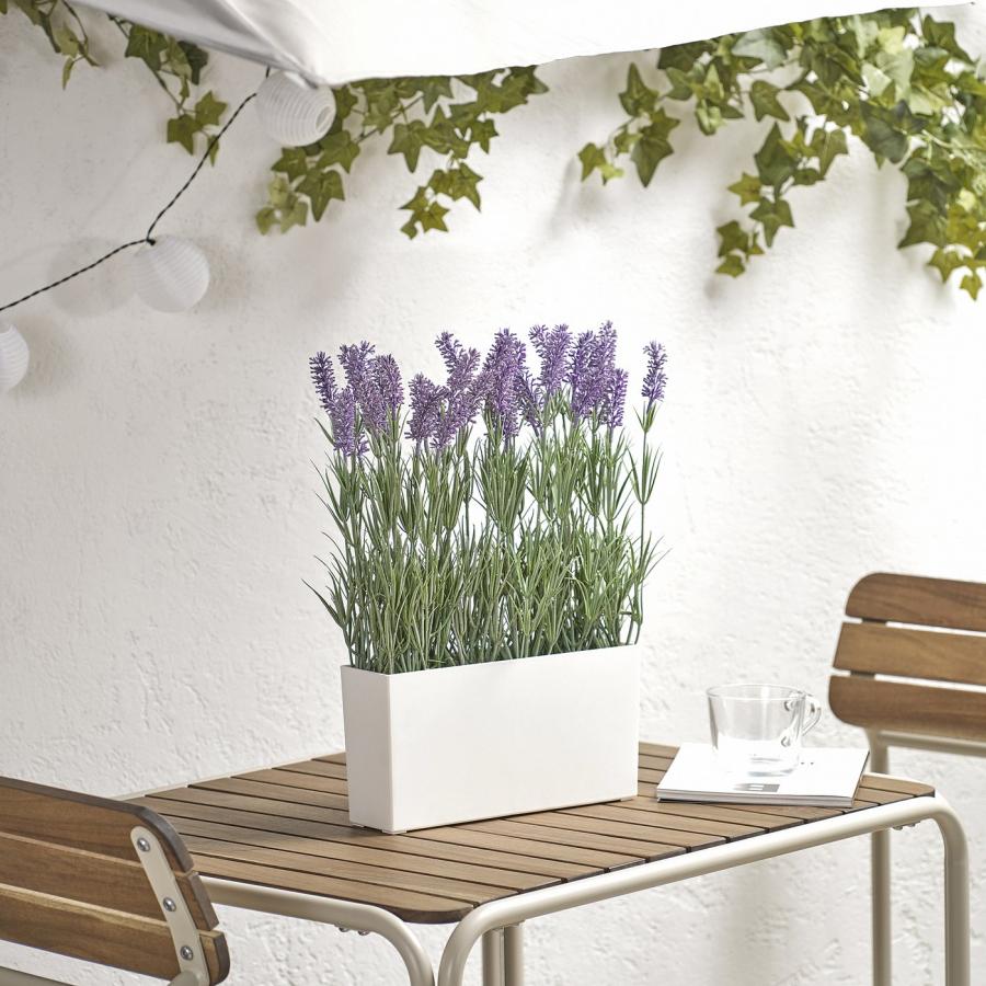 [IKEA/イケア/通販]FEJKA フェイカ 人工観葉植物 鉢カバー付き, 室内/屋外用 ラベンダー[C](80586356) |  | 01