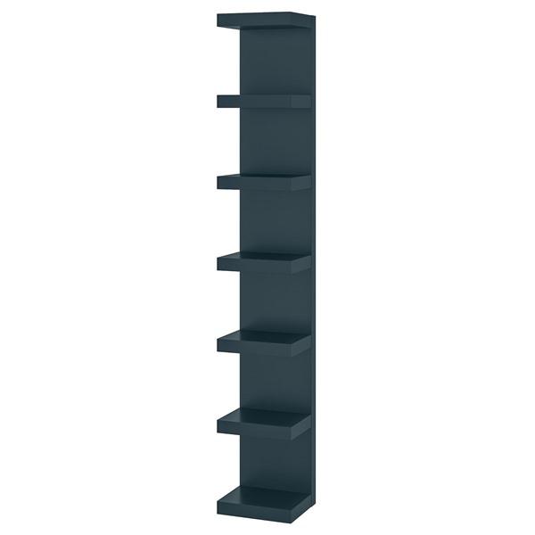 [IKEA/イケア/通販]LACK ラックウォールシェルフユニット, ブラックブルー,30x190 cm[K](80592871) | 
