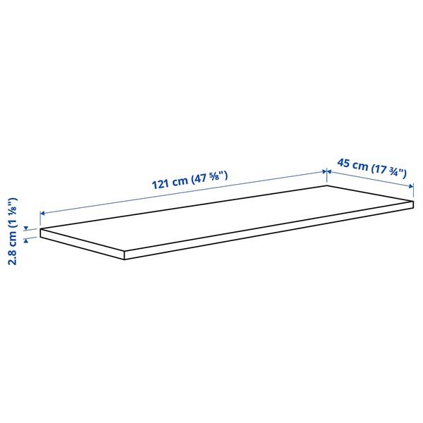 [IKEA/イケア/通販]MOCKLERYD モックレリードワークトップ, ホワイト/ラミネート,121x2.8 cm[H](80594196) |  | 04