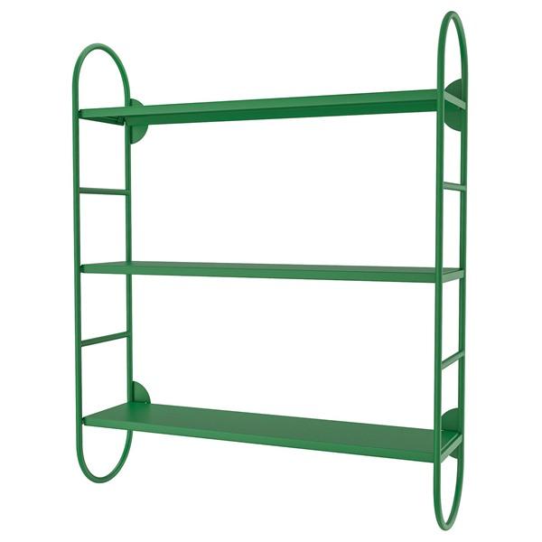 [IKEA/イケア/通販]FARGSATTARE フェルグセッタレウォールシェルフ, グリーン,60x16x74 cm[D](80595799) | 