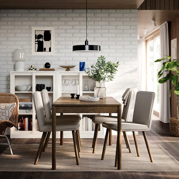 [IKEA/イケア/通販]TONSTAD トンスタードテーブル, ブラウン ステインオーク材突き板,150x80 cm[HK](80600060) |  | 01