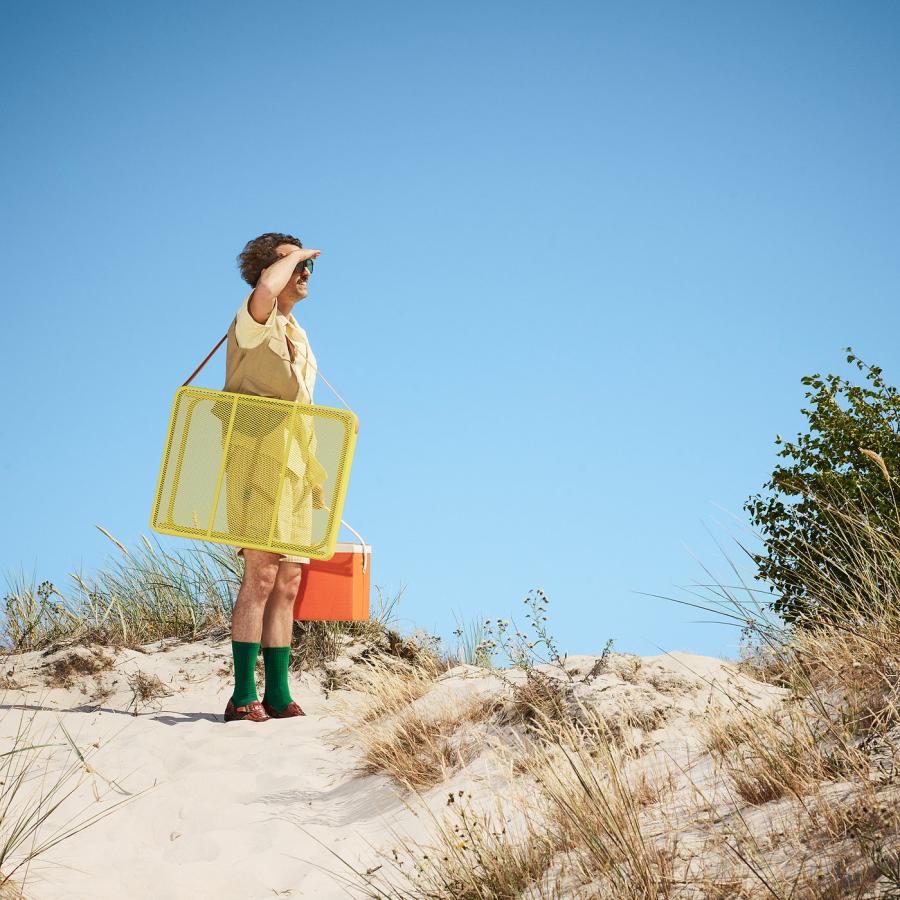 [IKEA/イケア/通販]STRANDON ストランドン 折りたたみテーブル, ブライトイエロー, 70x55 cm[E](80600461) |  | 02