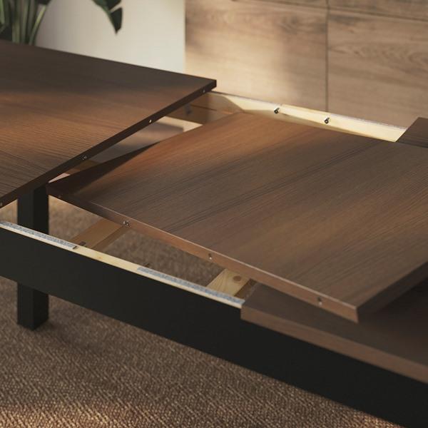 [IKEA/イケア/通販]ALHULT オールフルト伸長式テーブル, ブラック/ブラウン,120/170x80 cm[EI](80600791) |  | 02