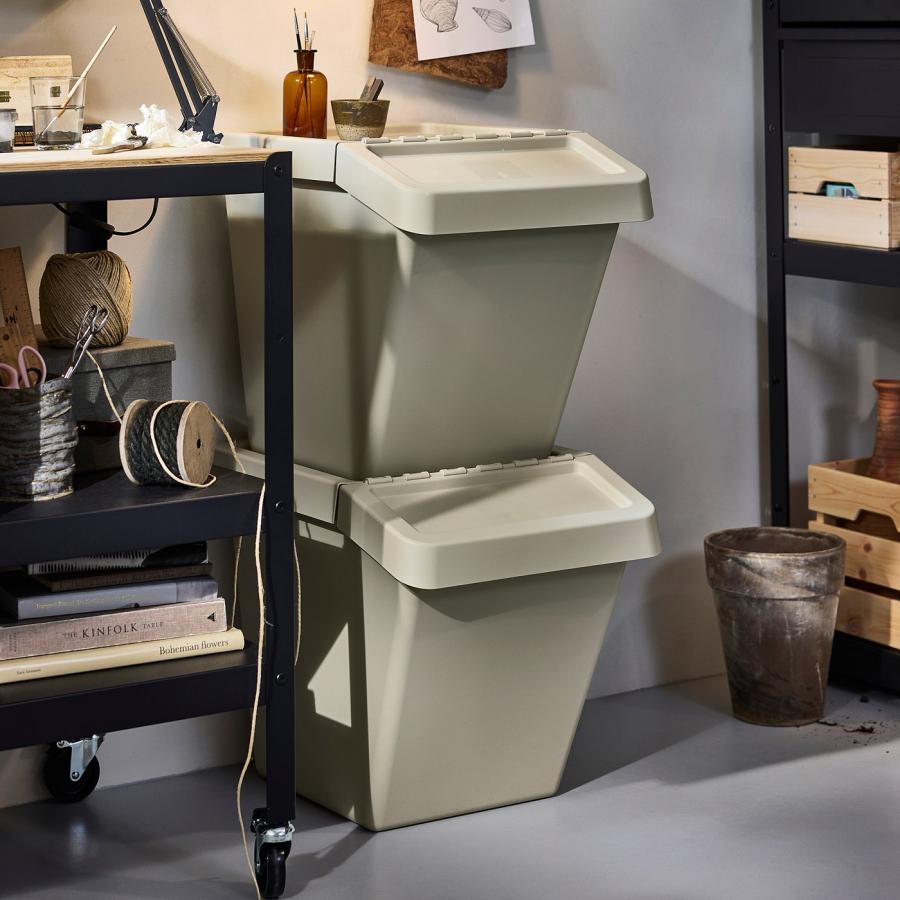 [IKEA/イケア/通販]SORTERA ソルテーラ 分別箱 ふた付き, ベージュ, 60 l[ED](80602097) |  | 05