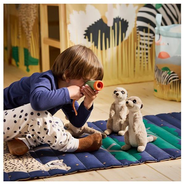 [IKEA/イケア/通販]SANDLOPARE サンドローパレキルトマット, ダークブルー/チーター サバンナ,60x140 cm[C](80603228) |  | 07