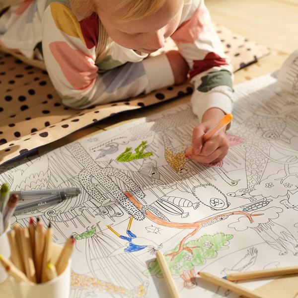 [IKEA/イケア/通販]SANDLOPARE サンドローパレぬり絵ロール紙, サバンナ,10 m[A](80604261) |  | 02