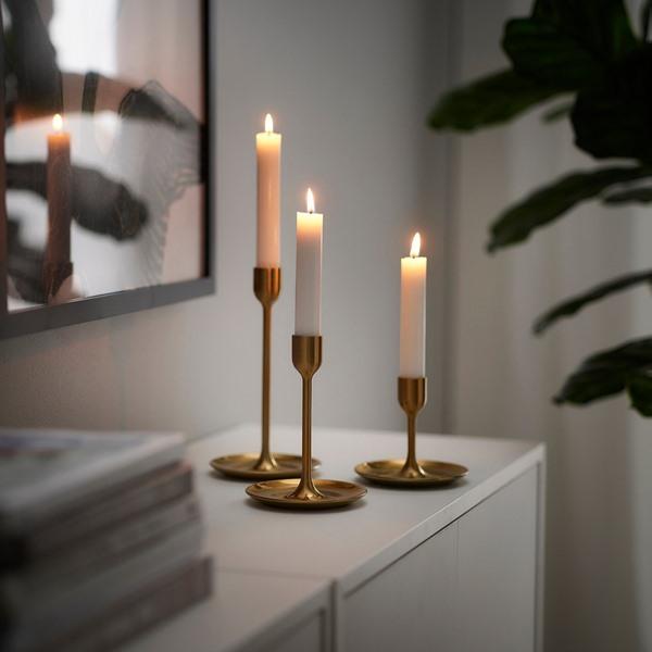 [IKEA/イケア/通販]FULLTALIG フルターリグキャンドルホルダー3個セット, 黄銅色[A](80608971) |  | 02