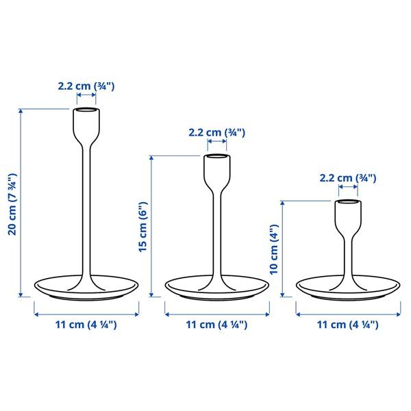 [IKEA/イケア/通販]FULLTALIG フルターリグキャンドルホルダー3個セット, 黄銅色[A](80608971) |  | 05