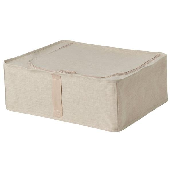 [IKEA/イケア/通販]PURRPINGLA プルピングラ収納ケース, テキスタイル/ベージュ,43x53x19 cm[C](80612256) | 