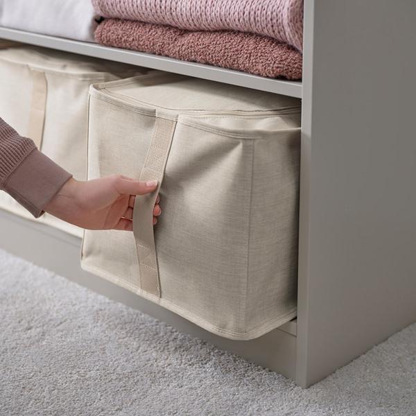 [IKEA/イケア/通販]PURRPINGLA プルピングラ収納ケース, テキスタイル/ベージュ,43x53x19 cm[C](80612256) |  | 04