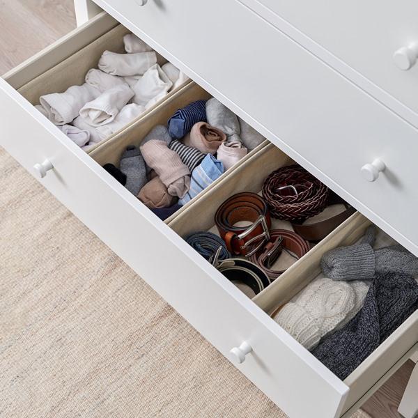 [IKEA/イケア/通販]PURRPINGLA プルピングラボックス3個セット, テキスタイル/ベージュ,20x38x12 cm[B](80612261) |  | 05