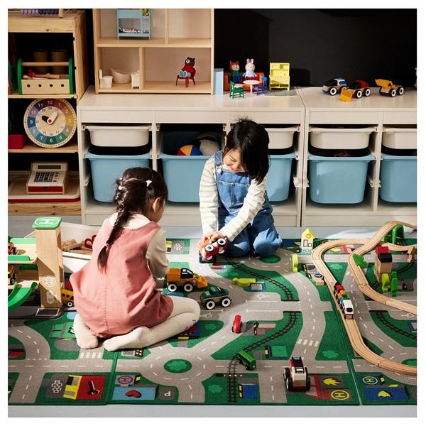 [IKEA/イケア/通販]LILLABO リラブーラグ, グリーン,75x133 cm[C](80615090) |  | 01