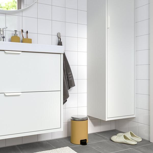 [IKEA/イケア/通販]EKOLN エーコルンゴミ箱, ダークイエロー,3 l[B](80618244) |  | 02