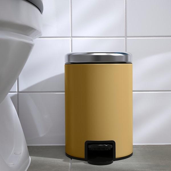 [IKEA/イケア/通販]EKOLN エーコルンゴミ箱, ダークイエロー,3 l[B](80618244) |  | 03