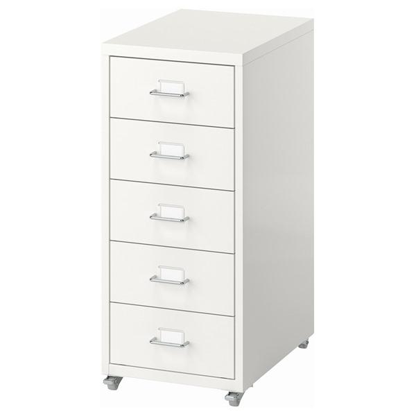 [IKEA/イケア/通販]HELMER ヘルメル引き出しユニット キャスター付き, ホワイト,28x65 cm[D](80619903) | 