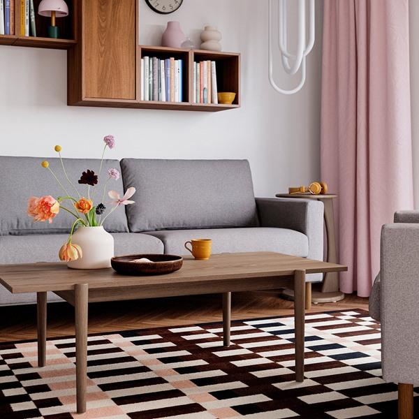 [IKEA/イケア/通販]UGGLERUM ウグレルムコーヒーテーブル, ウォールナット材突き板,130x65 cm[I](80627979) |  | 02