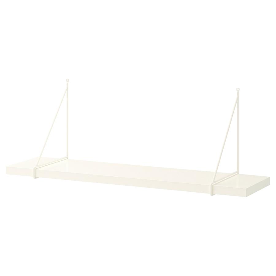[IKEA/イケア/通販]BERGSHULT ベリスフルト / PERSHULT ペルスフルト ウォールシェルフ, ホワイト/ホワイト, 80x20 cm[3](89290732) | 