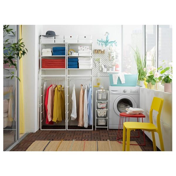 [IKEA/イケア/通販]JONAXEL ヨナクセルワードローブコンビネーション, ホワイト,99x51x173 cm[3](89297658) |  | 03
