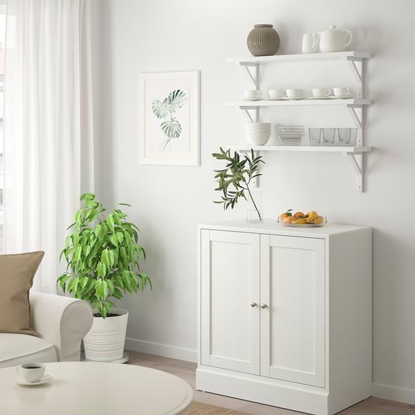 【IKEA/イケア/通販】TRANHULT トランフルト / SANDSHULT サンドスフルト ウォールシェルフコンビネーション, ホワイトステイン…[9](89336339) |  | 01