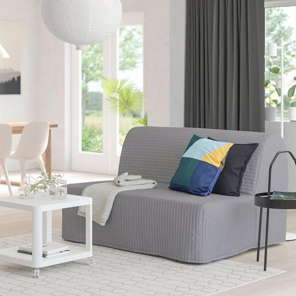 [IKEA/イケア/通販]LYCKSELE LOVAS リクセーレ ローボース 2人掛けソファベッド, クニーサ ライトグレー[3](89387036) |  | 01