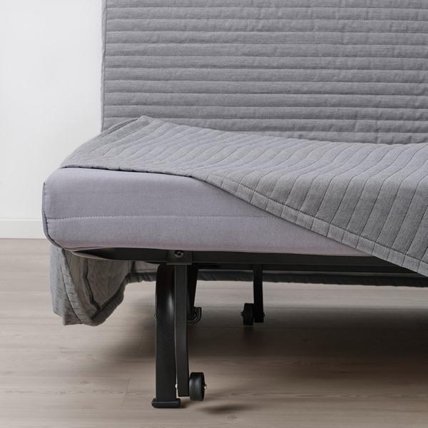 [IKEA/イケア/通販]LYCKSELE LOVAS リクセーレ ローボース 2人掛けソファベッド, クニーサ ライトグレー[3](89387036) |  | 02