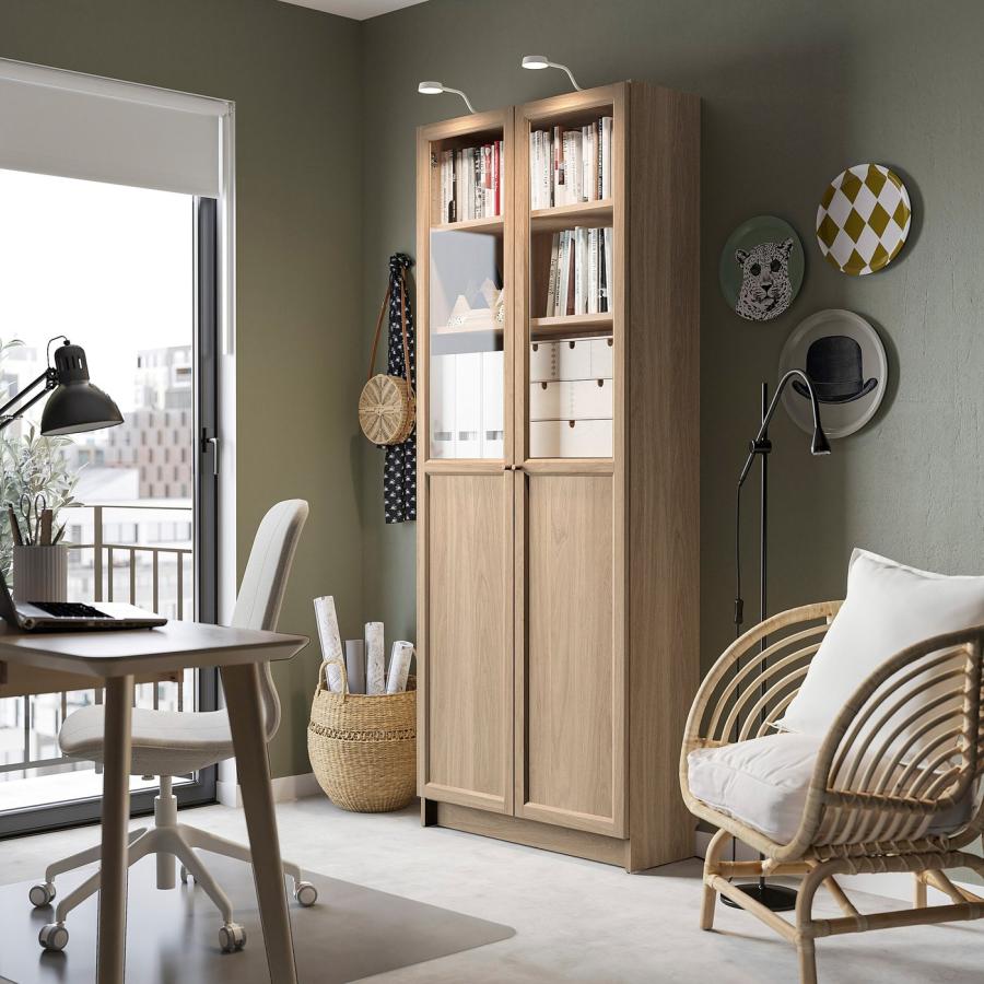 IKEA/イケア/通販]BILLY ビリー / OXBERG オクスベリ 本棚 パネル