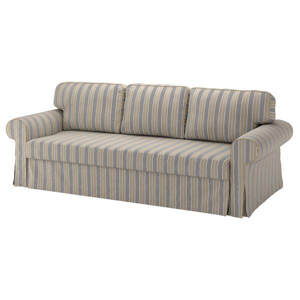 [IKEA/イケア/通販]VRETSTORP ヴレートストルプ3人掛けソファベッド, カルルスホヴ グレーベージュ[4](89491231) | 
