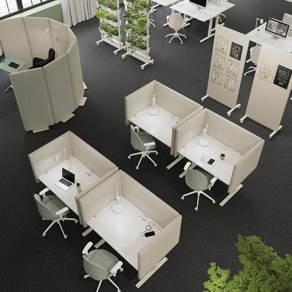 [IKEA/イケア/通販]MITTZON ミッツォーンデスク, ホワイト,120x80 cm[3](89526037) |  | 03