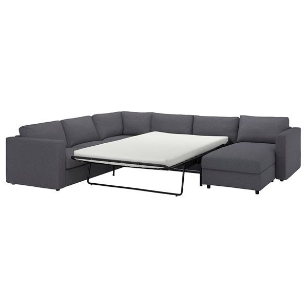 [IKEA/イケア/通販]VIMLE ヴィムレ5人掛けコーナーソファベッド、寝椅子付き, グンナレド ミディア……[14](89545267) |  | 01