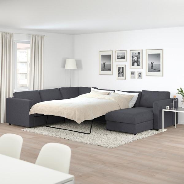 [IKEA/イケア/通販]VIMLE ヴィムレ5人掛けコーナーソファベッド、寝椅子付き, グンナレド ミディア……[14](89545267) |  | 04