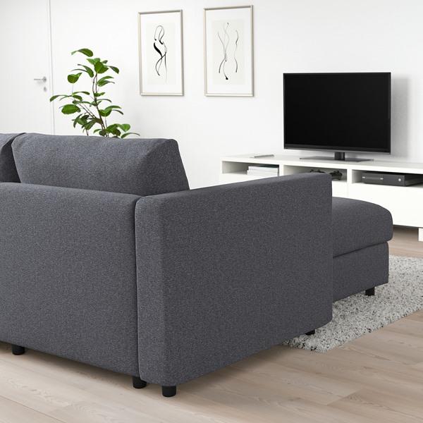 [IKEA/イケア/通販]VIMLE ヴィムレ5人掛けコーナーソファベッド、寝椅子付き, グンナレド ミディア……[14](89545267) |  | 05