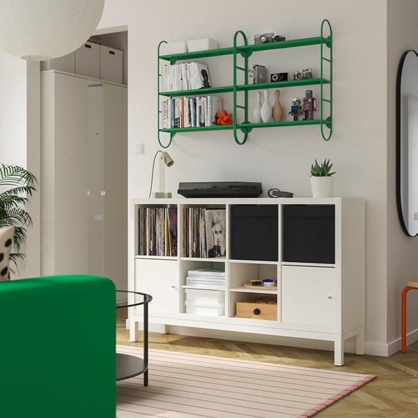 [IKEA/イケア/通販]FARGSATTARE フェルグセッタレウォールシェルフコンビネーション, グリーン[D](89602804) |  | 01