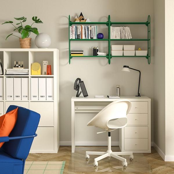 [IKEA/イケア/通販]FARGSATTARE フェルグセッタレウォールシェルフコンビネーション, グリーン[D](89602804) |  | 02
