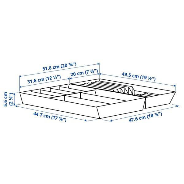 [IKEA/イケア/通販]UPPDATERA ウップダテラカトラリートレイ/ナイフラック付きトレイ, ライトバンブ……[3](89611790) |  | 02