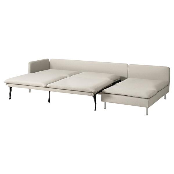 [IKEA/イケア/通販]SODERHAMN ソーデルハムン 4人掛けソファベッド, 寝椅子付き オープンエンド/フリードトゥナ ライトベージュ[8](89616269) |  | 01