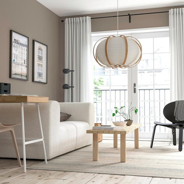 [IKEA/イケア/通販]TAGGTOFS タッグトフス / HAVSDJUP ハーヴスユープペンダントランプ, ホワイト 竹,67 cm[DA](89618800) |  | 01