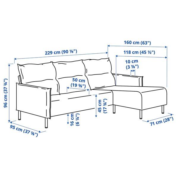 [IKEA/イケア/通販]MANNARP マッナルプ3人掛けソファ 寝椅子付き[8](89619201) |  | 06