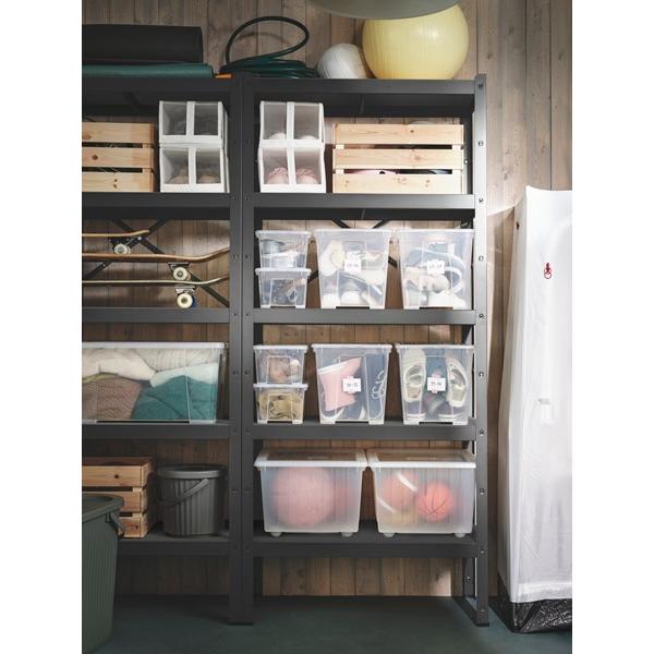 IKEA/イケア/通販]BROR ブロールシェルフユニット, ブラック,85x40x190