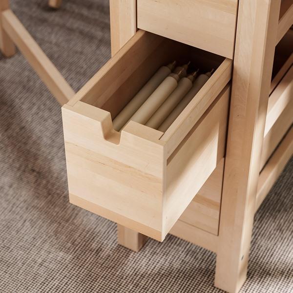 [IKEA/イケア/通販]NORDEN ノールデン / KARSKAR カールシェールテーブル＆チェア2脚, バーチ/ゴムノキ,26/89/152 cm[4](89630072) |  | 03