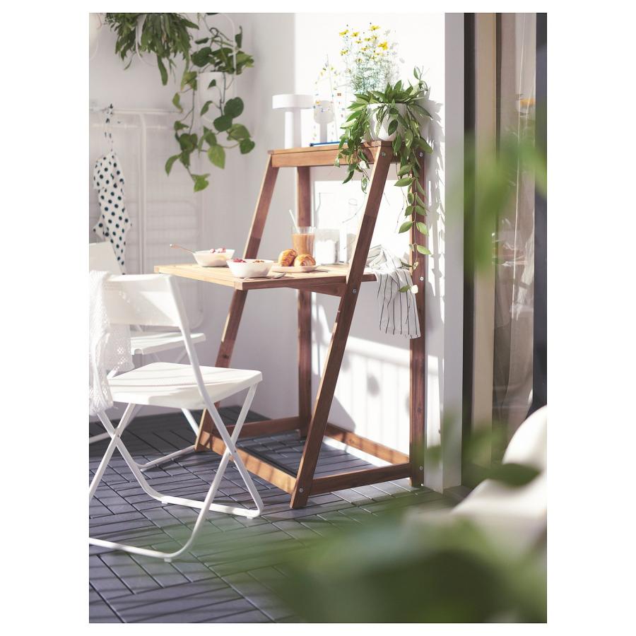 IKEA ホワイトラタン ウィッカーアームチェア イス かご 即納可 アームチェア 椅子 いす イス 籐 ラタン リゾート カフェ