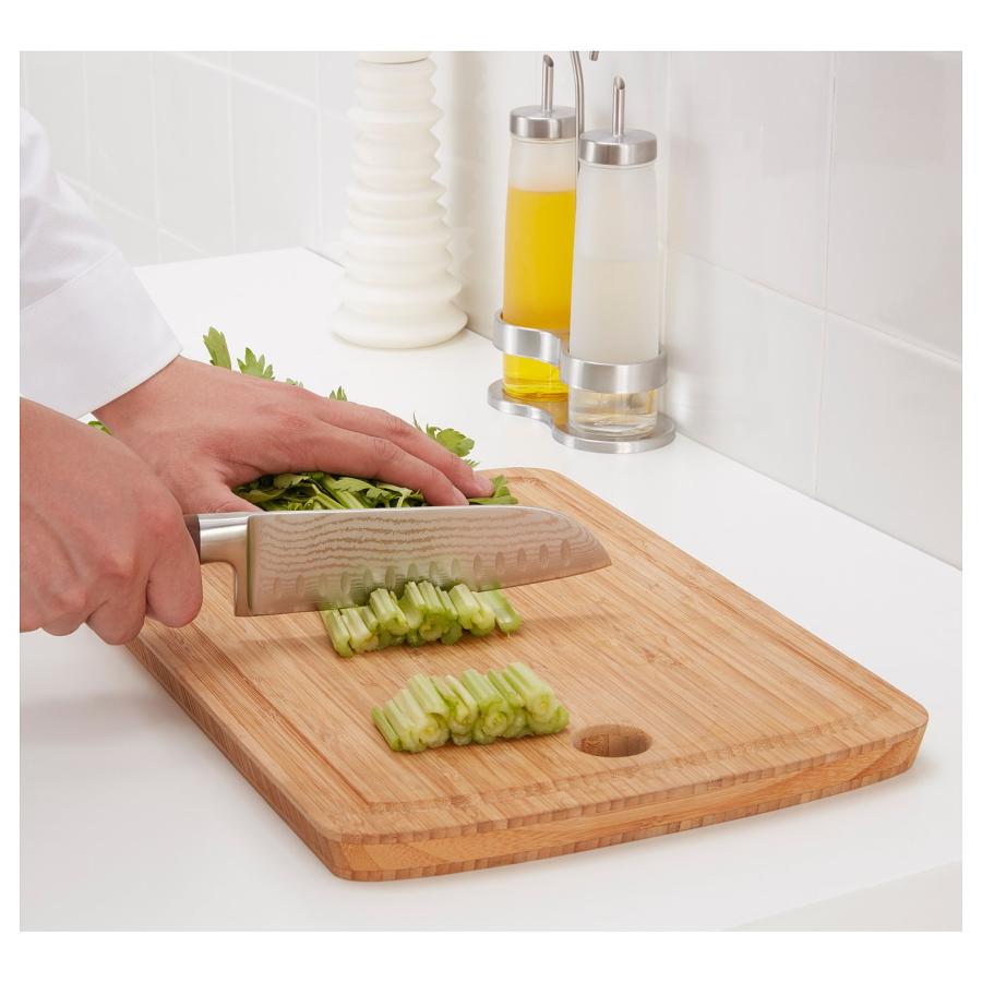 [IKEA/イケア/通販]BRILJERA ブリリエラ ベジタブルナイフ, ダマスク鋼/メープル, 16 cm[A](90257581) |  | 01