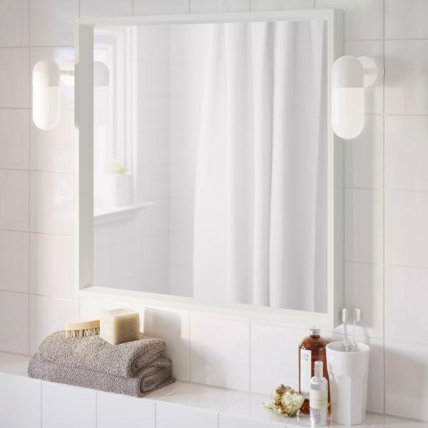 IKEA/イケア/通販】NISSEDAL ニッセダール ミラー, ホワイト[E