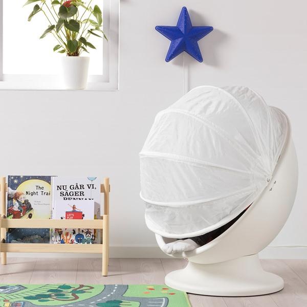 [IKEA/イケア/通販]IKEA PS LOMSK IKEA PS ロムスク 回転パーソナルチェア, ホワイト, レッド[AG](90407137) |  | 02